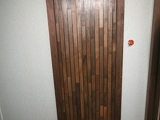 Drzwi drewniane z Orzecha Amerykańskiego. Realizacja w Zielonej Górze. Zdjęcie nr: 25