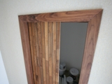 Drzwi drewniane z Orzecha Amerykańskiego. Realizacja w Zielonej Górze. Zdjęcie nr: 15