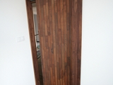 Drzwi drewniane z Orzecha Amerykańskiego. Realizacja w Zielonej Górze. Zdjęcie nr: 24