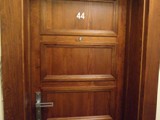 Drzwi drewniane z płycinami. Realizacja w Sulechowie. Zdjęcie nr: 2