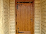 Drzwi drewniane dębowe. Realizacja w Przełazach. Zdjęcie nr: 4