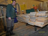Produkcja desek tarasowych i elewacji drewnianej na stolarni w Zielonej Górze. Zdjęcie nr: 3