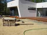 Taras drewniany i elewacja drewniana. Realizacja w Rybniku. Zdjęcie nr: 50