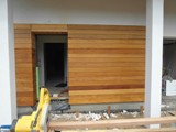 Taras drewniany i elewacja drewniana. Realizacja w Nowym Kieielinie. Zdjęcie nr: 19