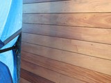 Taras drewniany i elewacja drewniana. Realizacja w Nowym Kieielinie. Zdjęcie nr: 13