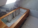 Łazienka w drewnie. Realizacja w Milanówku. Zdjęcie nr: 18