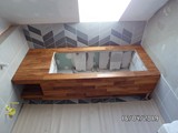 Łazienka w drewnie. Realizacja w Milanówku. Zdjęcie nr: 14