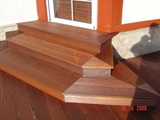 Barierki drewniane i taras drewniany. Realizacja w Cigacicach. Zdjęcie nr: 47