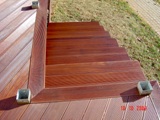 Barierki drewniane i taras drewniany. Realizacja w Cigacicach. Zdjęcie nr: 44