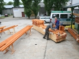 Barierki drewniane. Realizacja w apartamentowcu pod Szrenicą. Zdjęcie nr: 48