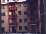 Barierki drewniane. Realizacja w apartamentowcu pod Szrenicą. Zdjęcie nr: 115