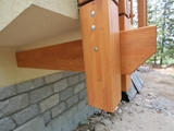 Barierki drewniane. Realizacja w apartamentowcu pod Szrenicą. Zdjęcie nr: 46