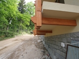 Barierki drewniane. Realizacja w apartamentowcu pod Szrenicą. Zdjęcie nr: 47