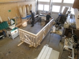 Barierki drewniane - produkcja na stolarni w Zielonej Górze. Zdjęcie nr: 134