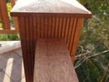 Barierki dolne drewniane z Bangkirai - wymiana. Zdjęcie nr: 56