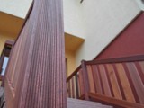 Schody frontowe - barierki drewniane przed i po wymianie. Zdjęcie nr: 33