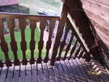 Barierki górnego balkonu do wymiany - oto stare barierki. Realizacja w Uściu. Zdjęcie nr: 12