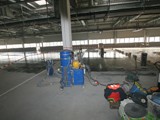 Podłogi drewniane w nowej hali firmy Hearing. Realizacja w Piotrkowie Trybunalskim. Zdjęcie nr: 119