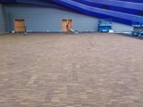 Podłogi drewniane w Sali Ziemi MTP w Poznaniu. Zdjęcie nr: 14