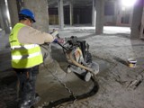 Zrywanie i frezowanie betonu w Centrum Handlowym Avenida w Poznaniu (wcześniej City Center). Zdjęcie nr: 265
