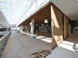 Domki, zabudowy drewniane i ściany. Realizacja w Galerii Północnej na Białołęce. Zdjęcie nr: 123