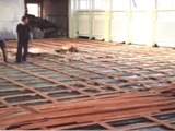 Podłogi drewniane w sali gimnastycznej LO-7. Realizacja w Zielonej Górze. Zdjęcie nr: 8