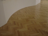 Realizacja podłogi drewnianej wykonana 15 lat temu w Muzeum Poznańskiego Czerwca 1956 r. Zdjęcie nr: 31