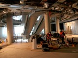 Realizacja parkietów w Cuprum Arena w Lubinie. Zdjęcie nr: 145