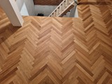 Realizacja podłogi drewnianej w mieszkaniu prywatnym w Zbąszynku. Zdjęcie nr: 14