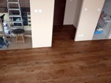 Podłoga drewniana z desek Dąb postarzany. Realizacja w Gorzowie Wlkp. Zdjęcie nr: 8