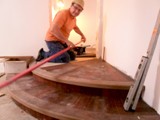 Parkiet drewniany. Realizacja podłogi drewnianej w Województwie lubuskim. Zdjęcie nr: 8