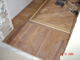 Parkiet drewniany. Realizacja podłogi drewnianej w Skibicach. Zdjęcie nr: 56