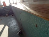 Parkiet drewniany wokół basenu. Realizacja podłogi drewnianej Województwie lubuskim. Zdjęcie nr: 70