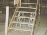 Schody drewniane samonośne z buku. Zdjęcie nr: 6