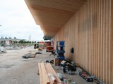 Elewacja drewniana w Ikei. Realizacja w Poznaniu. Zdjęcie nr: 60