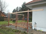 Budowa nowego tarasu drewnianego. Realizacja w Zielonej Górze. Zdjęcie nr: 45
