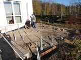 Budowa nowego tarasu drewnianego. Realizacja w Zielonej Górze. Zdjęcie nr: 56