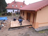 Taras drewniany gładki. Realizacja w Drzonkowie. Zdjęcie nr: 14