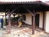 Taras drewniany. Realizacja w Nowym Kisielinie. Zdjęcie nr: 28