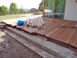 Taras drewniany z Bangkirai. Realizacja w Cigacicach. Zdjęcie nr: 50