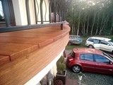 Taras drewniany, balkon i przepierzenia. Realizacja w Starym Kurowie. Zdjęcie nr: 45