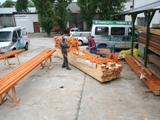 Barierki drewniane. Realizacja w apartamentowcu pod Szrenicą. Zdjęcie nr: 50