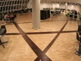 Podłogi drewniane na otwarciu Galerii Katowickiej. Zdjęcie nr: 39